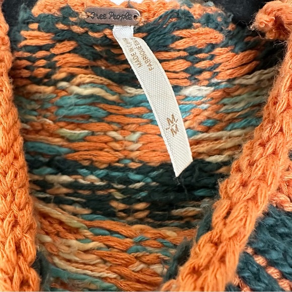 Free People Women’s Medium Swit The Small Stuff Pullover Sweater - Picture 7 of 7